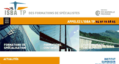 Desktop Screenshot of isba.fr