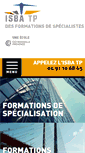 Mobile Screenshot of isba.fr